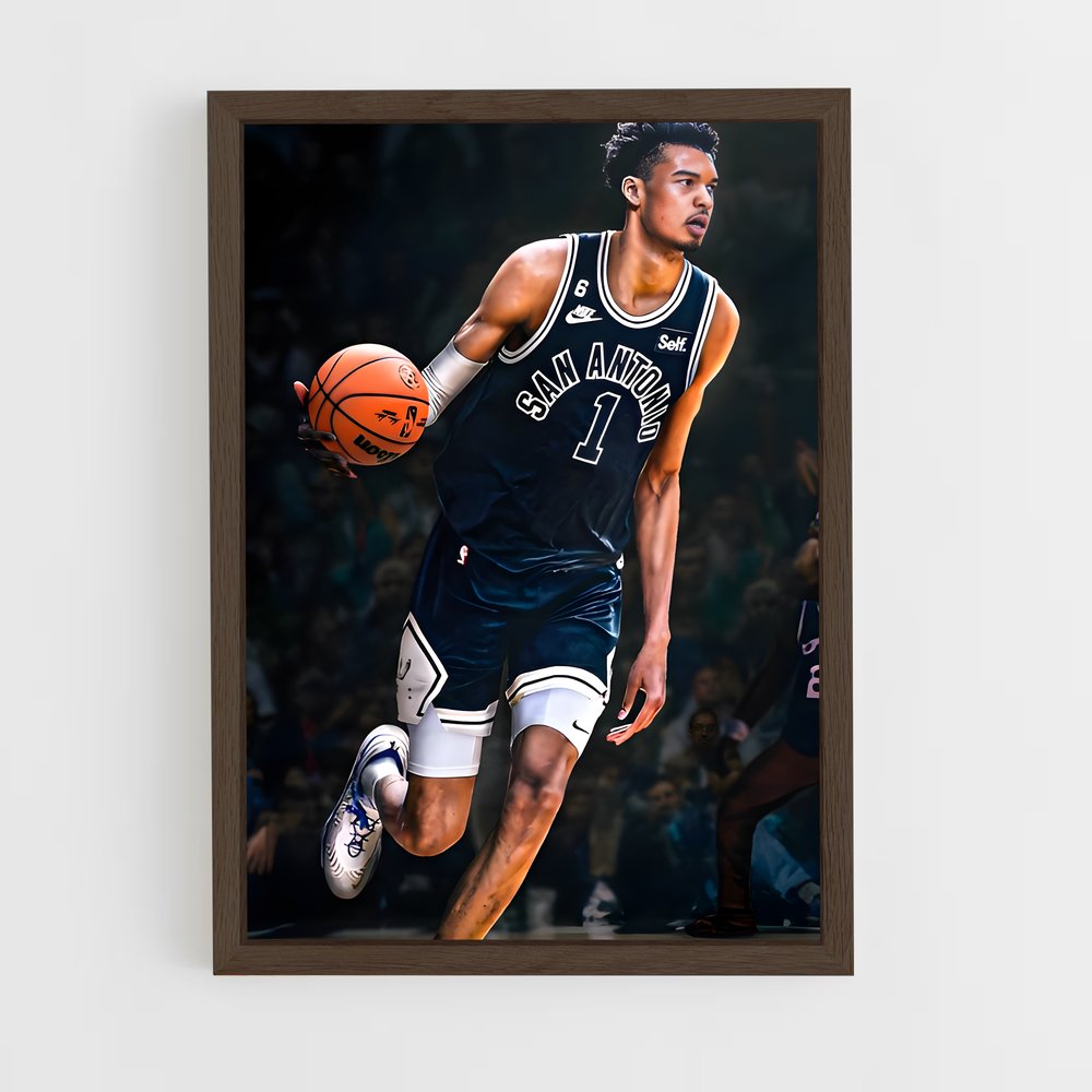 Poster Spurs Legend – affiche Basketball (vue 5)